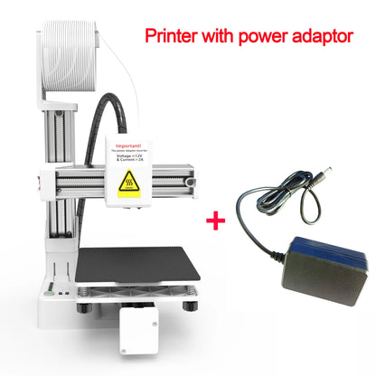 3D Printer Entry Level Compatible with PLA TPU 1.75Mm Filament Include Power Adaptor.